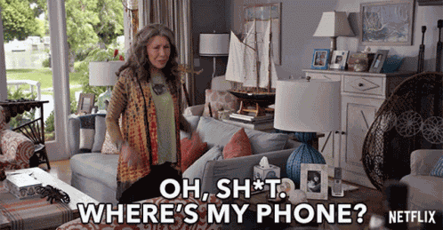 Oh Crap Wheres My Phone GIF