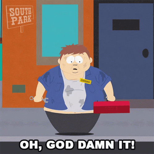 Oh God Damn It Fututre Eric Cartman GIF