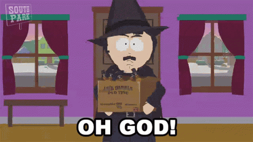 Oh God Randy Marsh GIF
