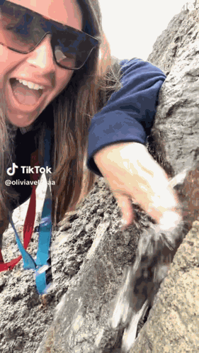 Oh Its A Waterfall Waterfall Woman GIF