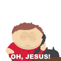Oh Jesus Eric Cartman Sticker