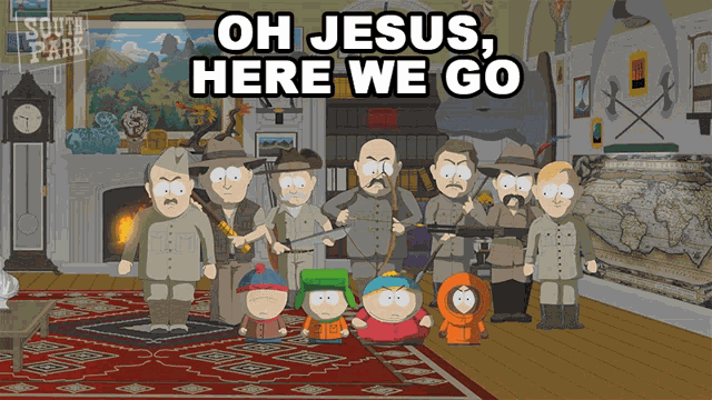 Oh Jesus Stan Marsh GIF