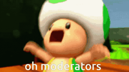 Oh Moderators Mario Party GIF