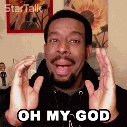 Oh My God Chuck Nice GIF