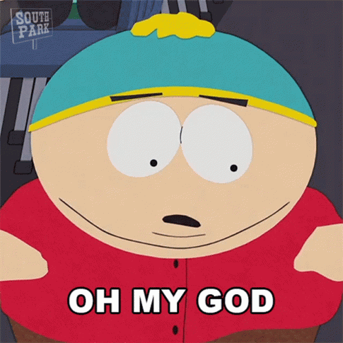 Oh My God Eric Cartman GIF