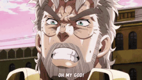 Oh My God Joseph Joestar GIF