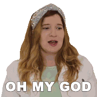 Oh My God Marissarachel Sticker