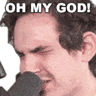 Oh My God Nik Nocturnal Sticker