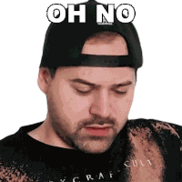 Oh No Jared Dines Sticker