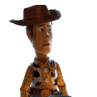 Oh No Woody Sticker