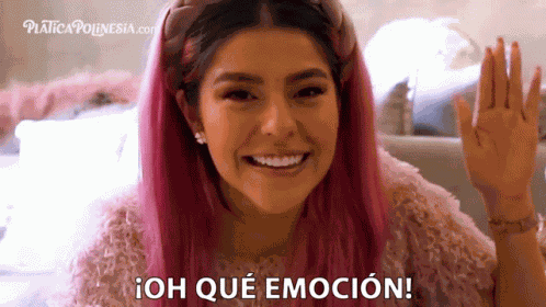Oh Que Emocion Entusiasmo GIF