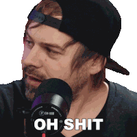 Oh Shit The Dickeydines Show Sticker