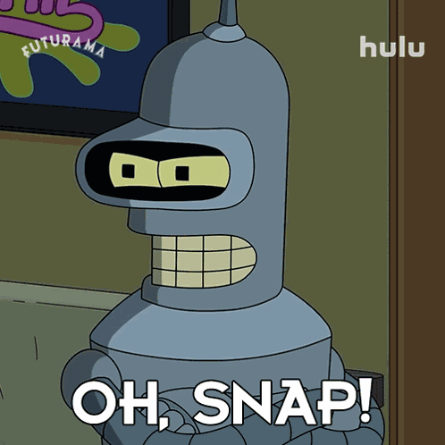 Oh Snap Bender GIF