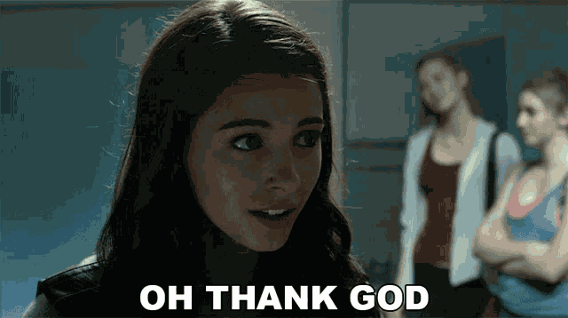 Oh Thank God Kimberly Hart GIF