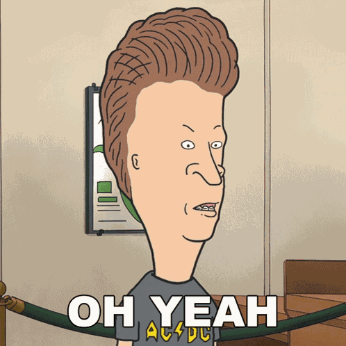 Oh Yeah Butt-head GIF