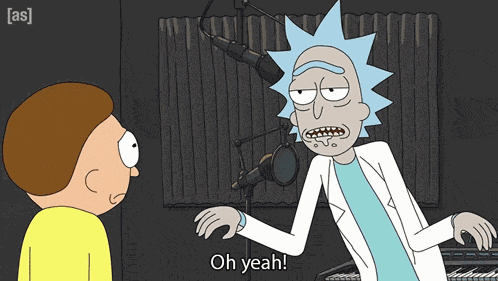 Oh Yeah Rick And Morty GIF
