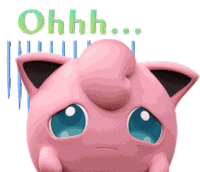 Ohhh Jigglypuff Sticker