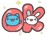 Ok Bug Cat Sticker