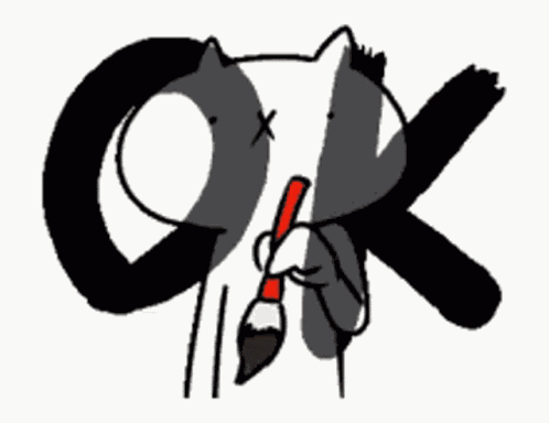Ok Cat GIF