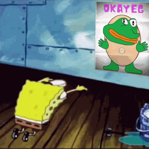 Okayeg Frog GIF