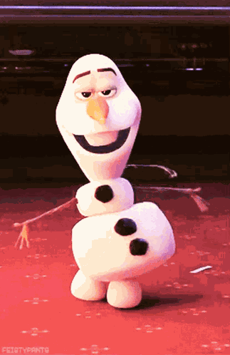 Olaf Elsa GIF