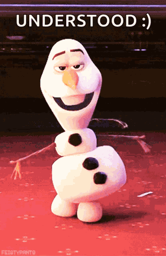 Olaf Elsa GIF