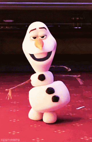 Olaf Elsa GIF