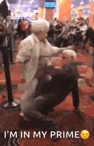 Old Dance Elderly GIF