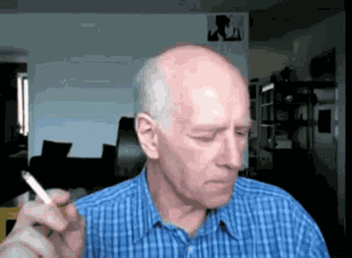 Old Man Cigarette GIF