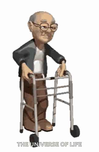Old Man Walker GIF