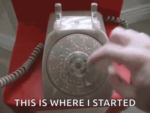 Old Phone Rotary Dial GIF
