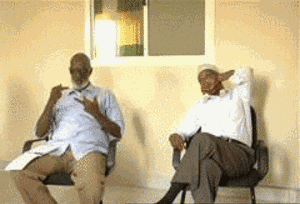 Old Somali Men Discussing Explaining Talking Sitting Somali Man Explaining GIF