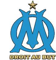 Om Olympique De Marseille Sticker