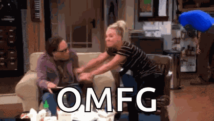 Omfg Leonard And Penny GIF