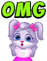 Omg Oh My God Sticker