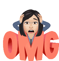 Omg Really Omg Omg Omg Sticker