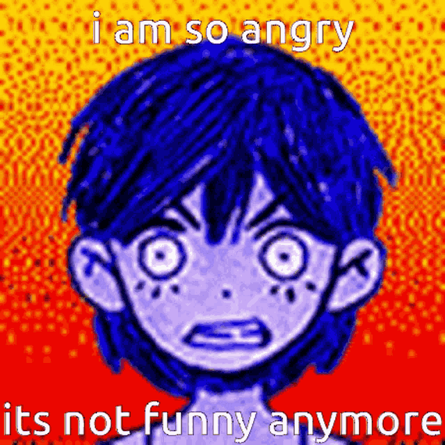 Omori Angry GIF