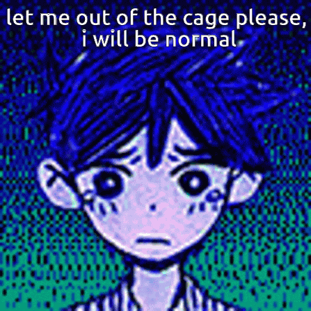 Omori Let Me Out GIF