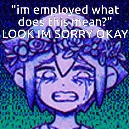 Omori Unemployed GIF