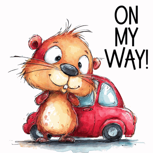 On My Way Omw GIF