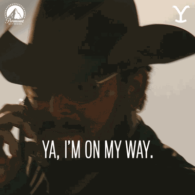 On My Way Rip GIF