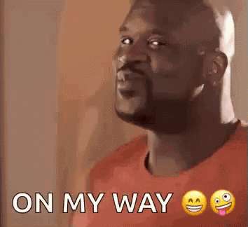 On My Way Shaq GIF