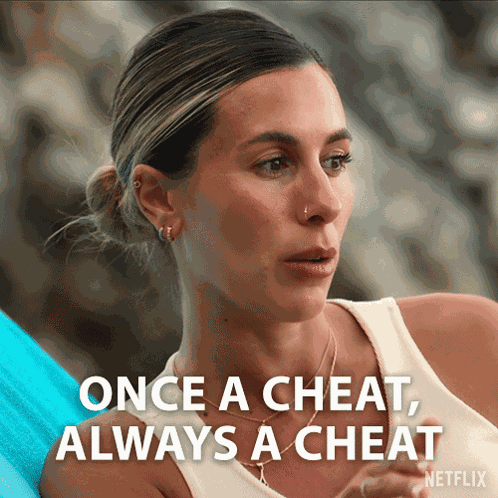 Once A Cheat Always A Cheat Catherine Richards GIF
