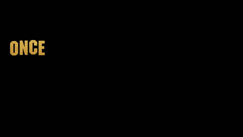 Once Upon A Time In Hollywood Movie Title GIF
