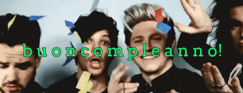One Direction Buon Compleanno Compleanno Anni Fare Gli Anni Buoncompleanno GIF