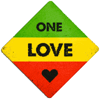 One Love One Heart One Destiny Bob Marley One Love Sticker