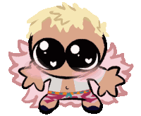 One Piece Frog Blink Sticker