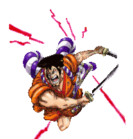 One Piece Kozuki Oden Sticker