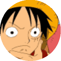 One Piece Monkey D Luffy Sticker