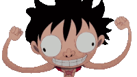 One Piece Monkey D Luffy Sticker